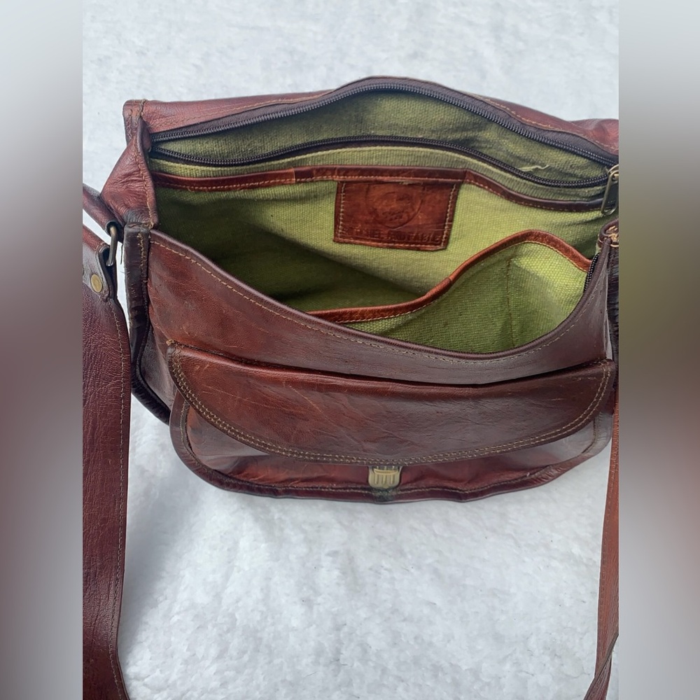 Satchel and Fable leather bag